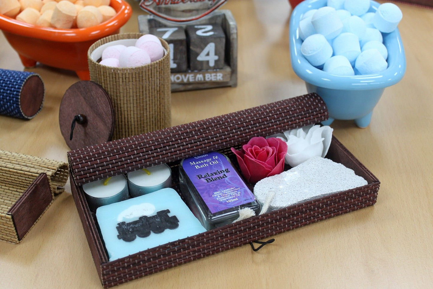Tray Box 24.5cm - Blue