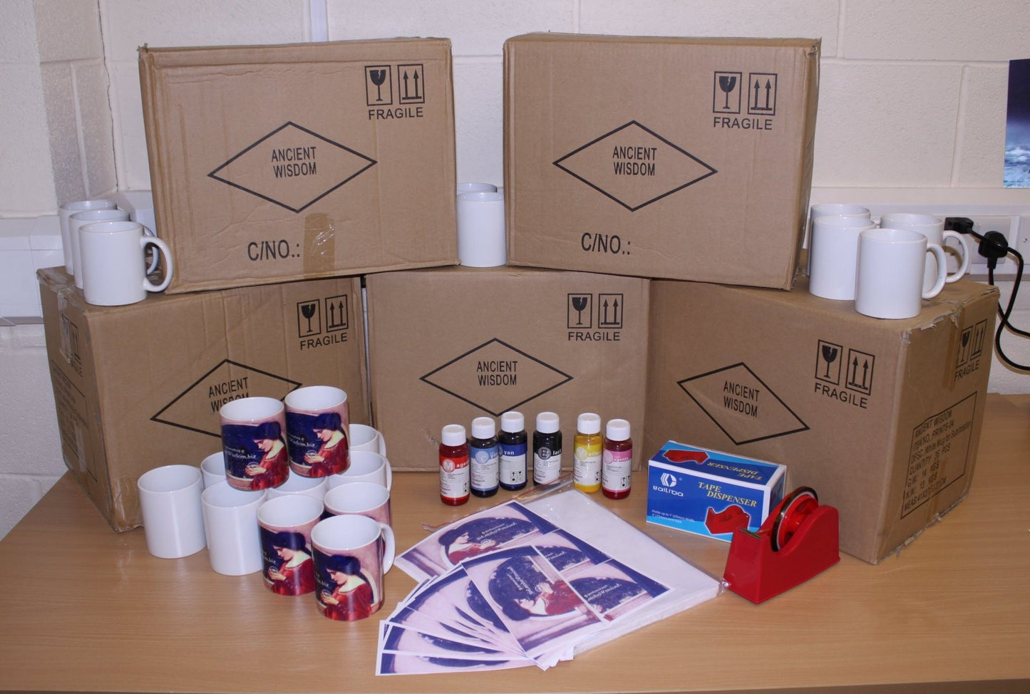 Mug Supplies Starter Kit