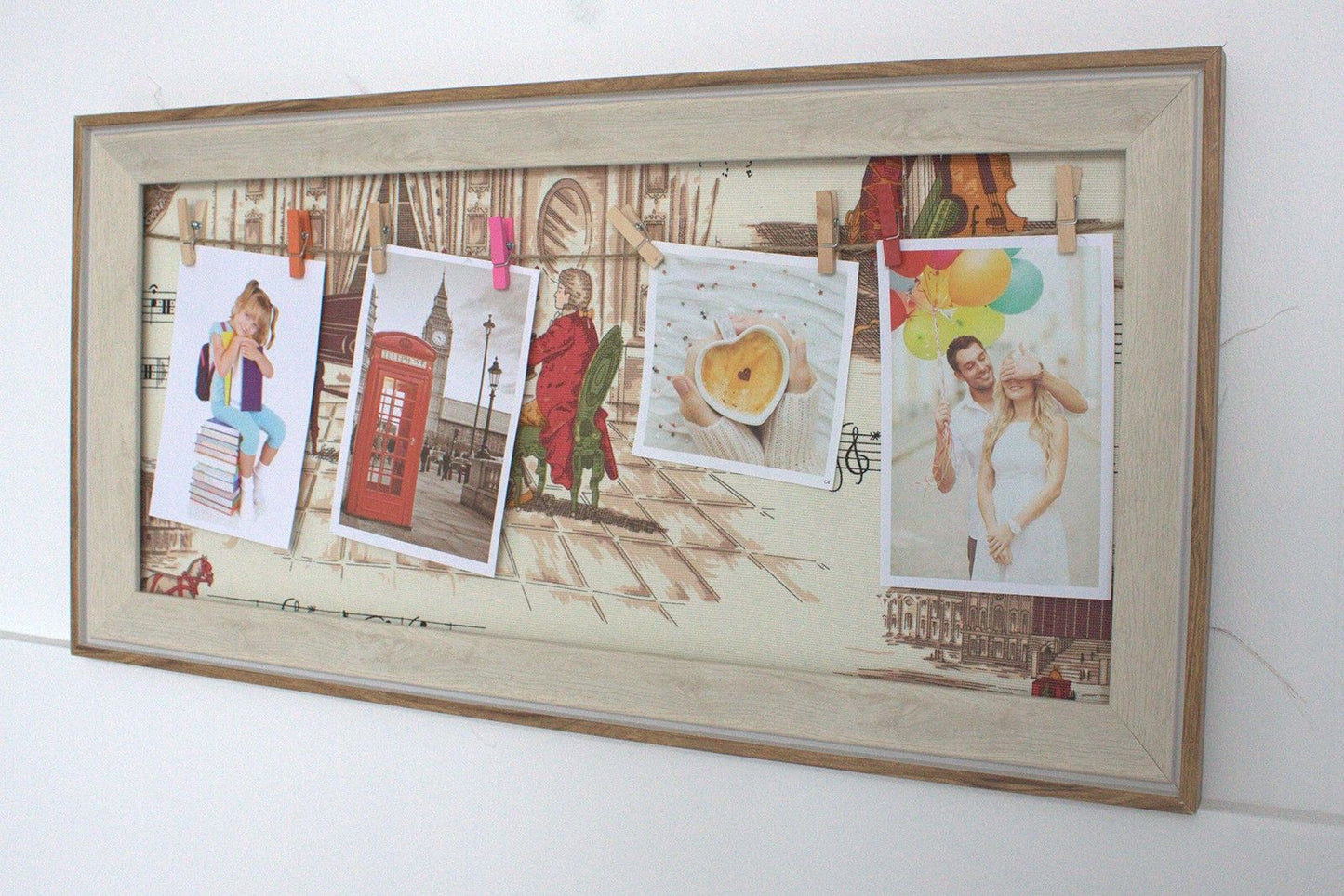 Med DIY Peg Photo Frames - Mozart