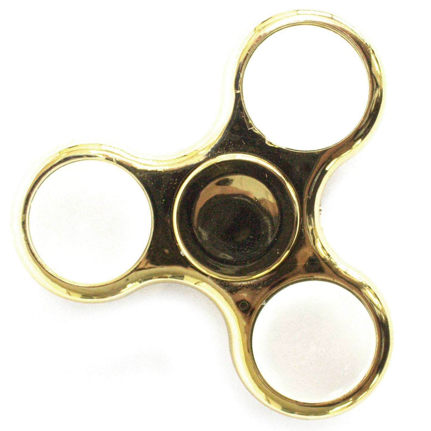 Metal Fidget Spinner - Pearl & Gold