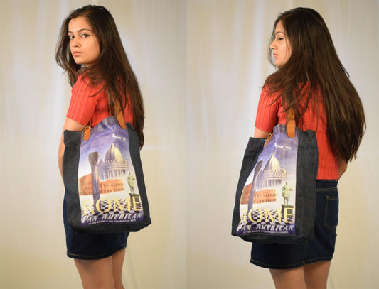 Vintage Travel Bag - Rome