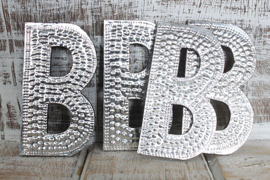 Sm Arty Aluminum Letters - B