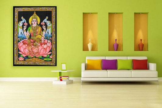 Indian Wall Art - Laxmi