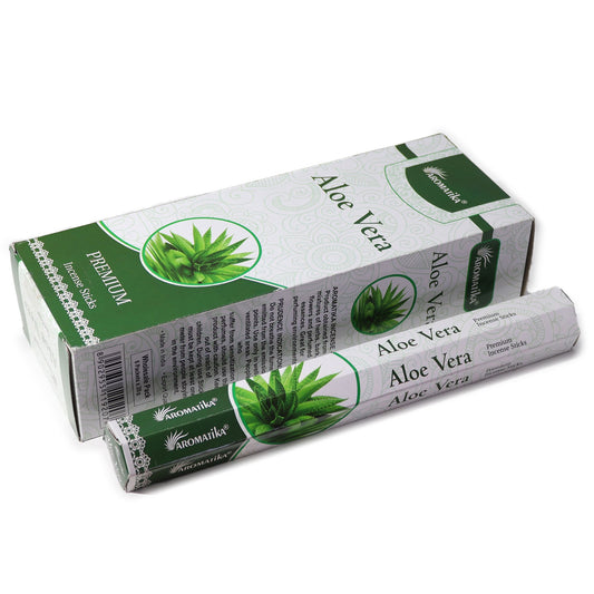 Aromatika Charcoal Free Hex Incense - Aloe Vera