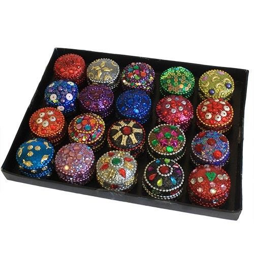 Mini Round Trinket Box - 35mm