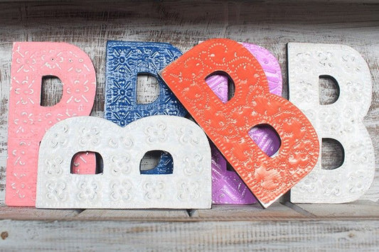 Letter "B" - Assorted Colours - 15cm