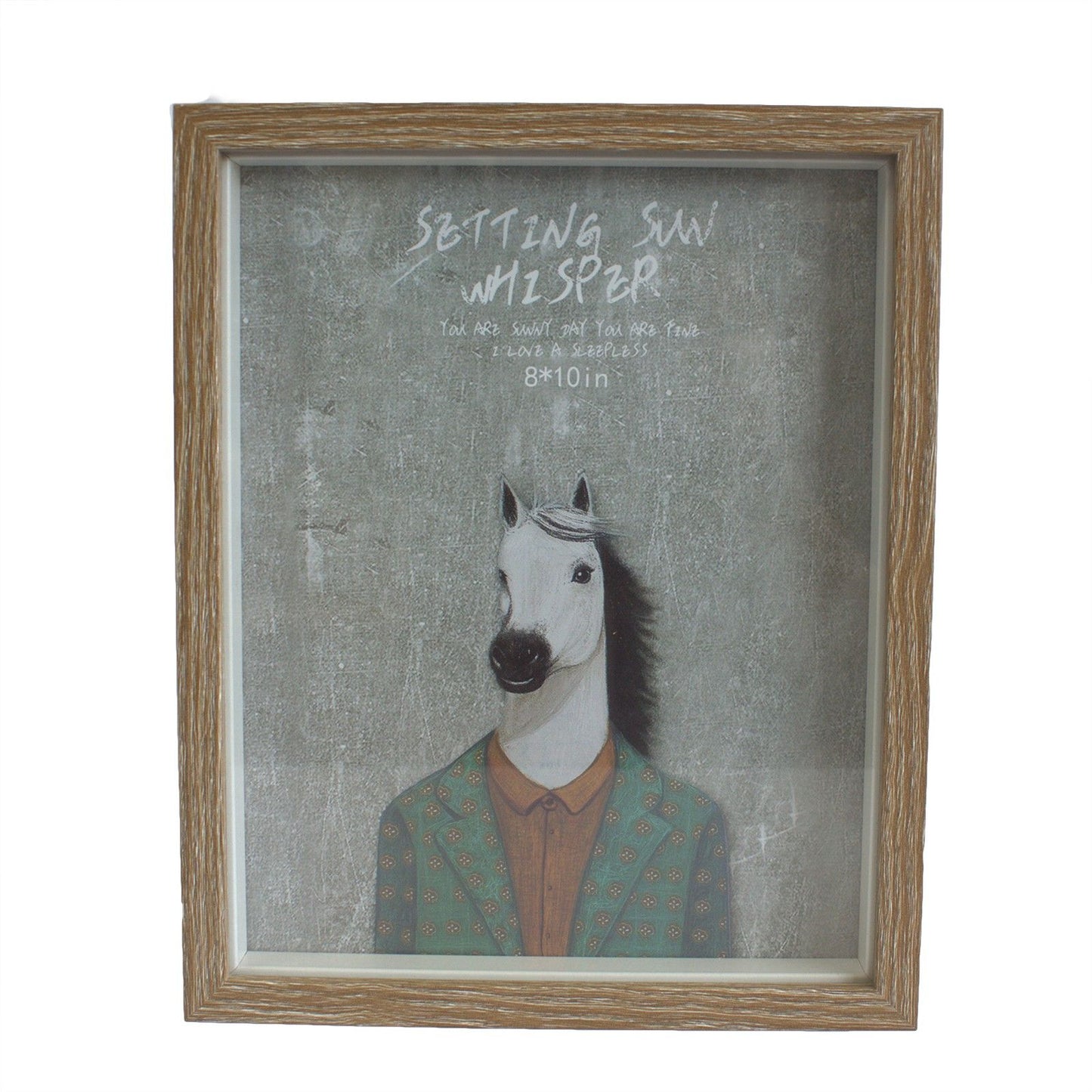 Deep Box Frame - Brown Brush - 8x10 inch (Special)