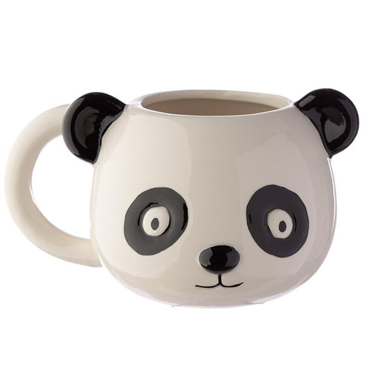 Ceramic Panda Head Shaped Mug