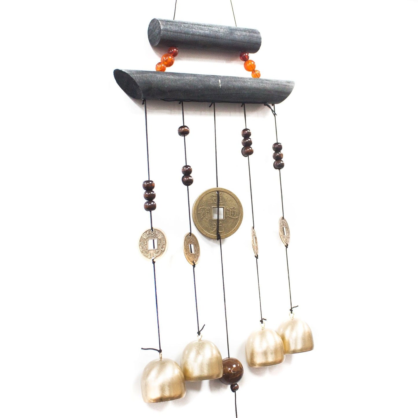 Feng Shui Chimes - Happy Home 4 Bells & Coin