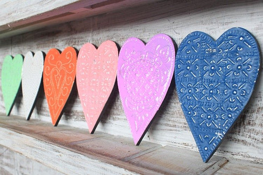 Shape "Heart" - Assorted Colours - 15cm