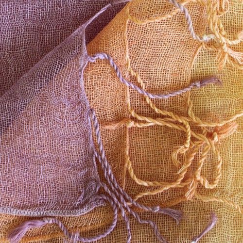 Classic Linen - Peach Purple Combo