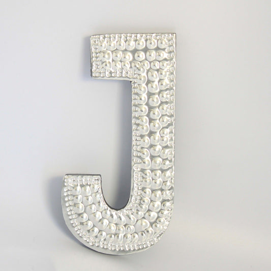 Sm Arty Aluminum Letters - J