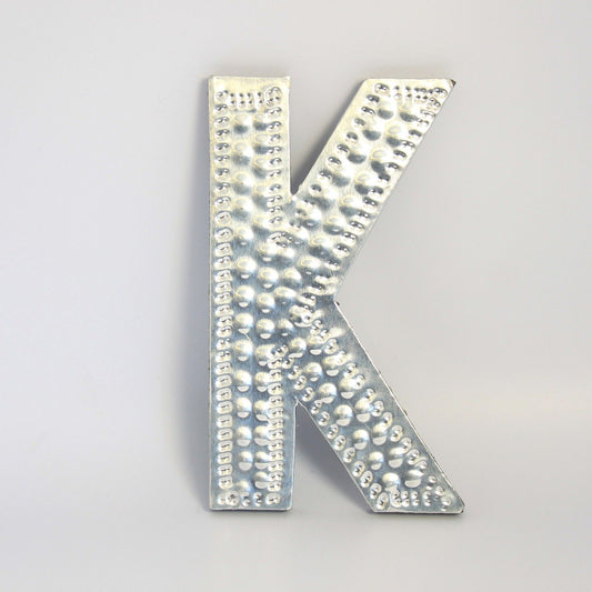 Sm Arty Aluminum Letters - K