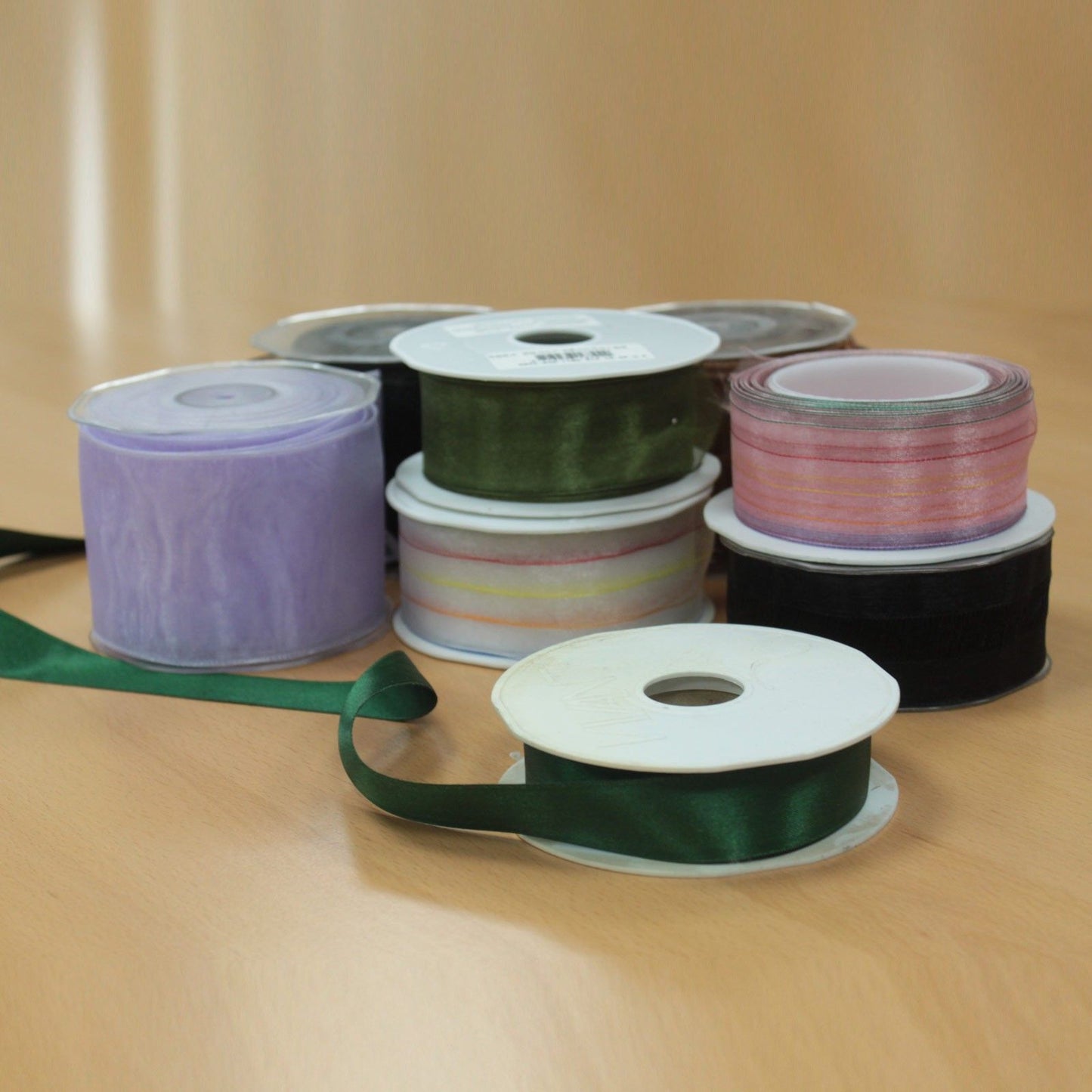 Ribbons Mixed Colours and Sizes