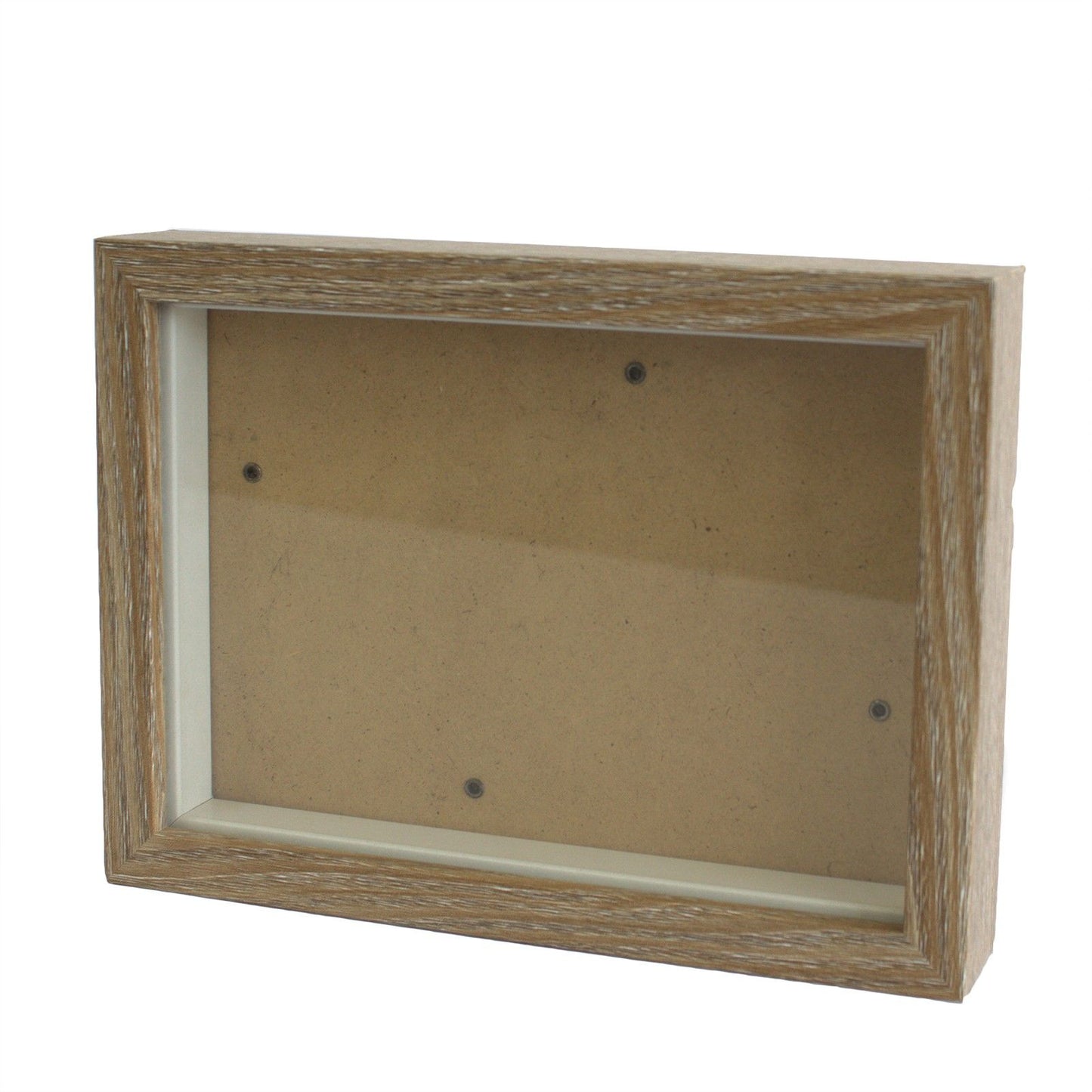 Deep Box Frame - Brown Brush - 6x8 inch (Special)