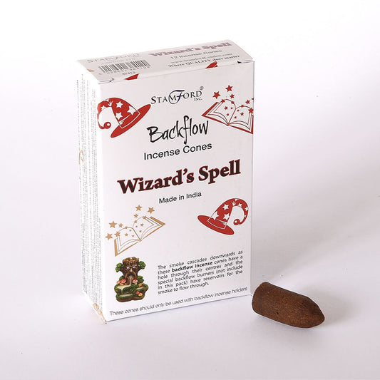 Wizards Spell Back Flow Incense Cone