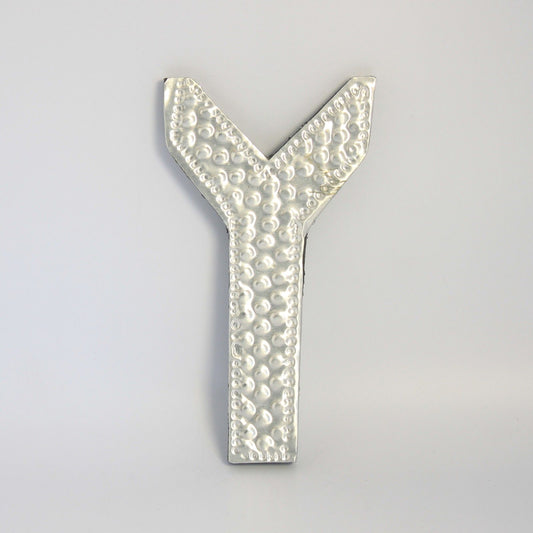 Sm Arty Aluminum Letters - Y