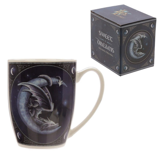 Lisa Parker Sweet Dreams Dragon and Moon New Bone China Mug
