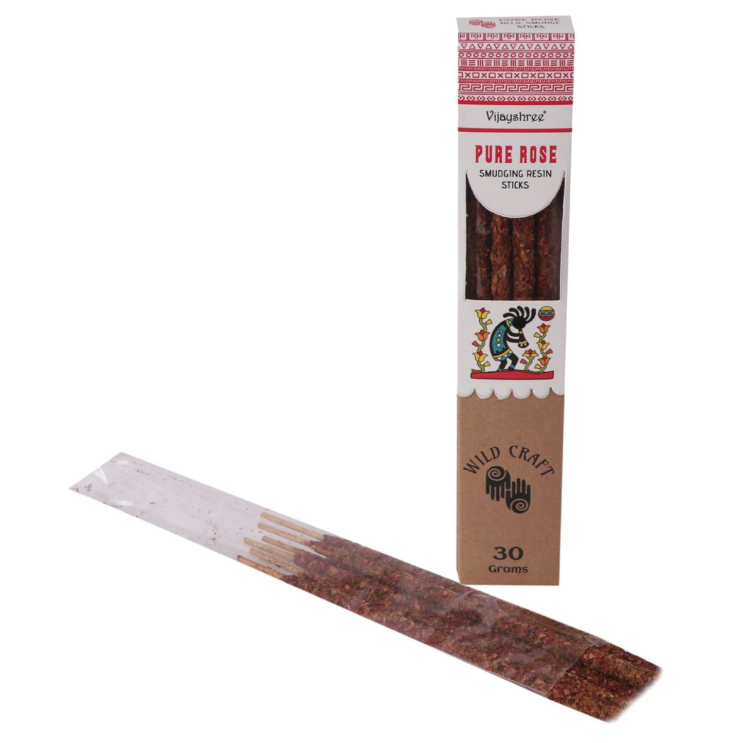 30g Golden Pure Rose Smudging Resin Sticks