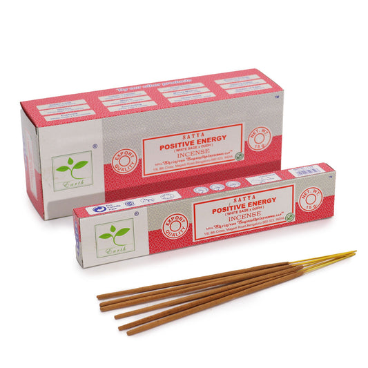 Satya Incense 15gm - Nirvana (White Sage & Palo Santo)