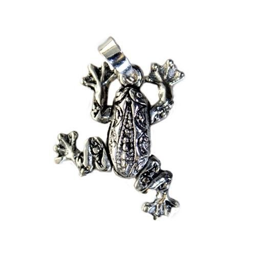 Silver Flog Pendant