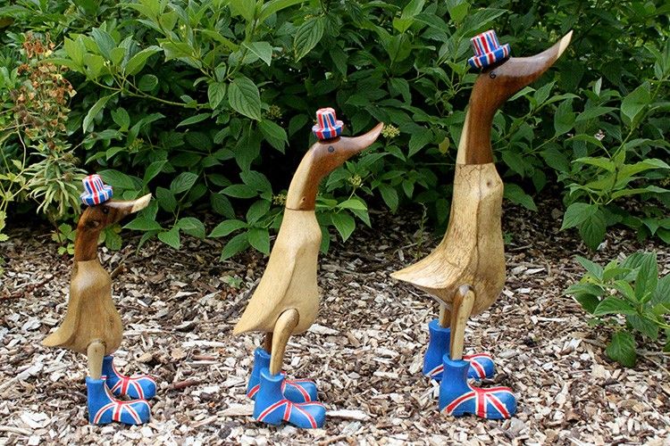 Large British Bamboo Duck - 40cm