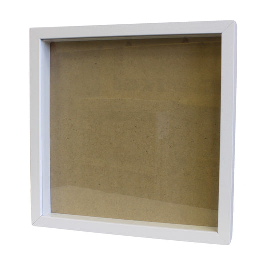 Deep Box Picture Frame 14x14 inch - White