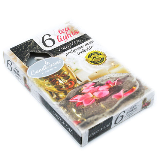 Set of 6 Scented Tealights - Oriental