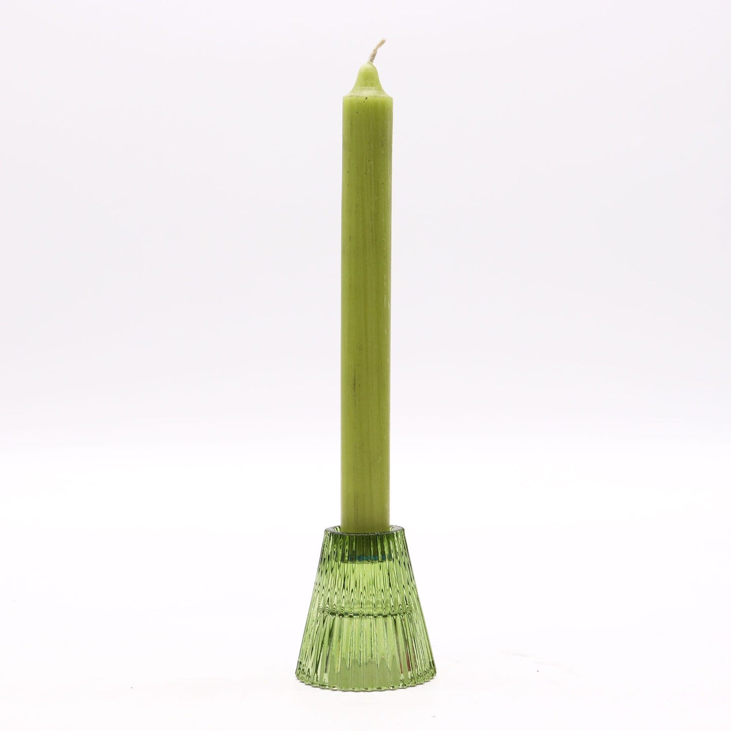 Flip Dinner Candle / Tealight Holder - Garden Jade