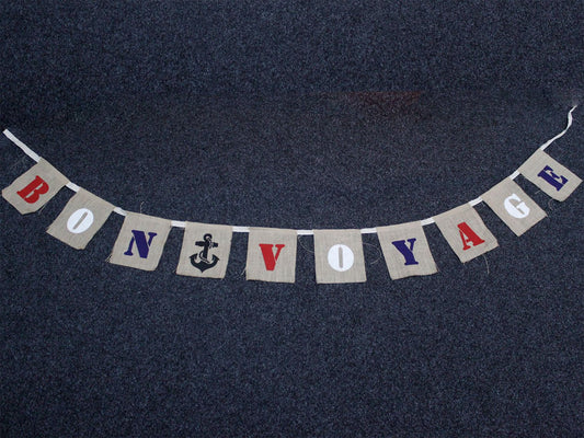 Natural Bunting - BON VOYAGE