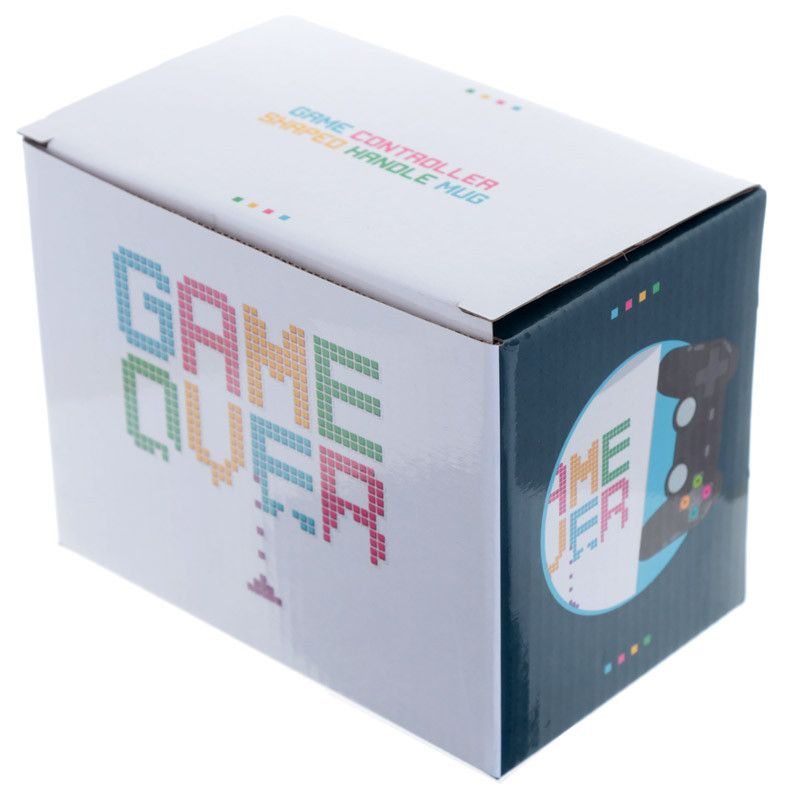 GAME OVER Game Controller Shaped Handle Mug