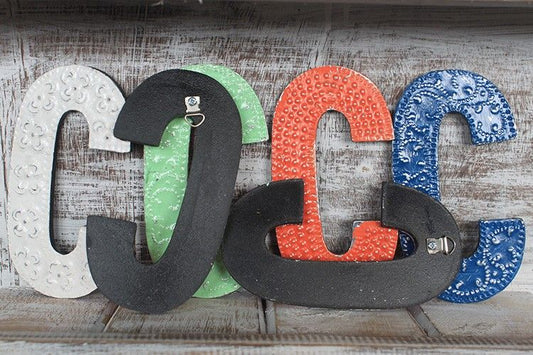 Letter "C" - Assorted Colours - 15cm