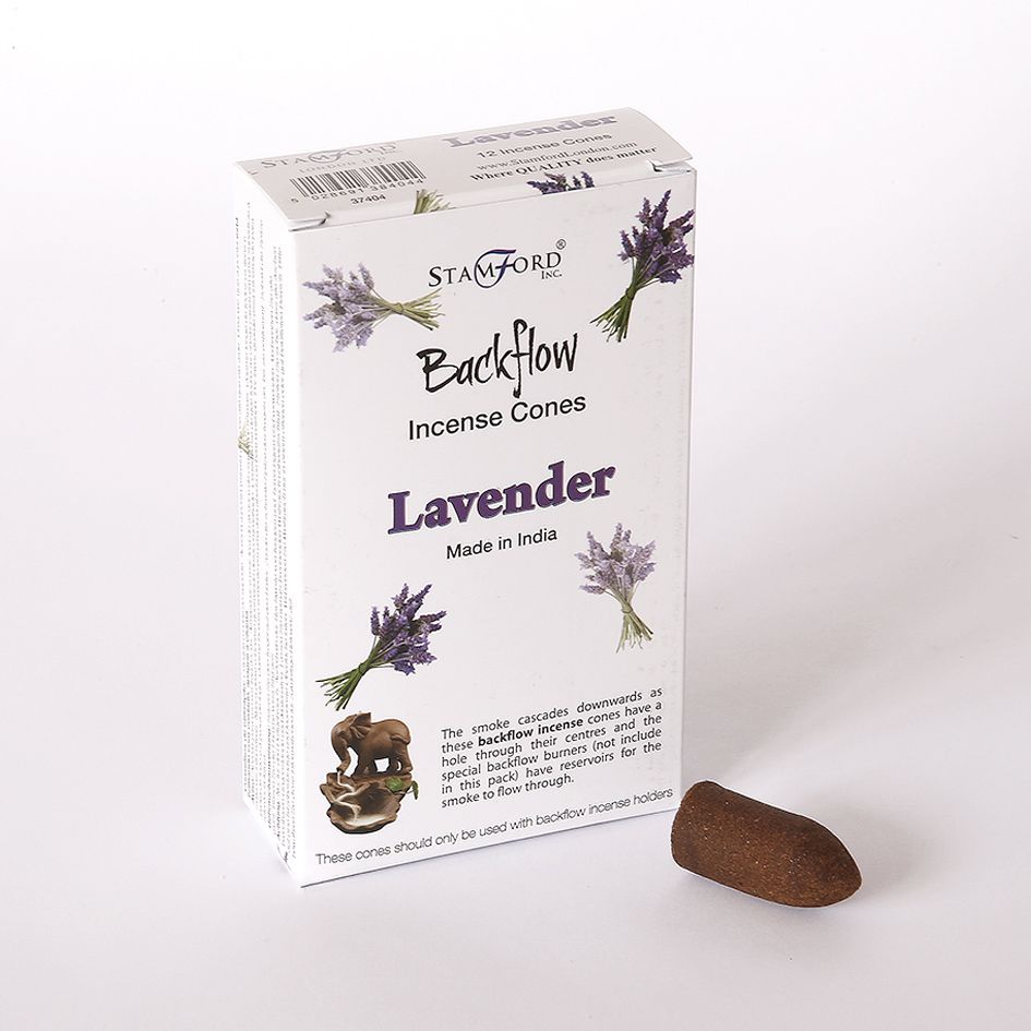 Lavender Back Flow Incense Cone