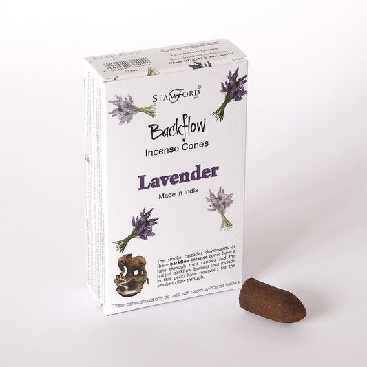 Lavender Back Flow Incense Cone