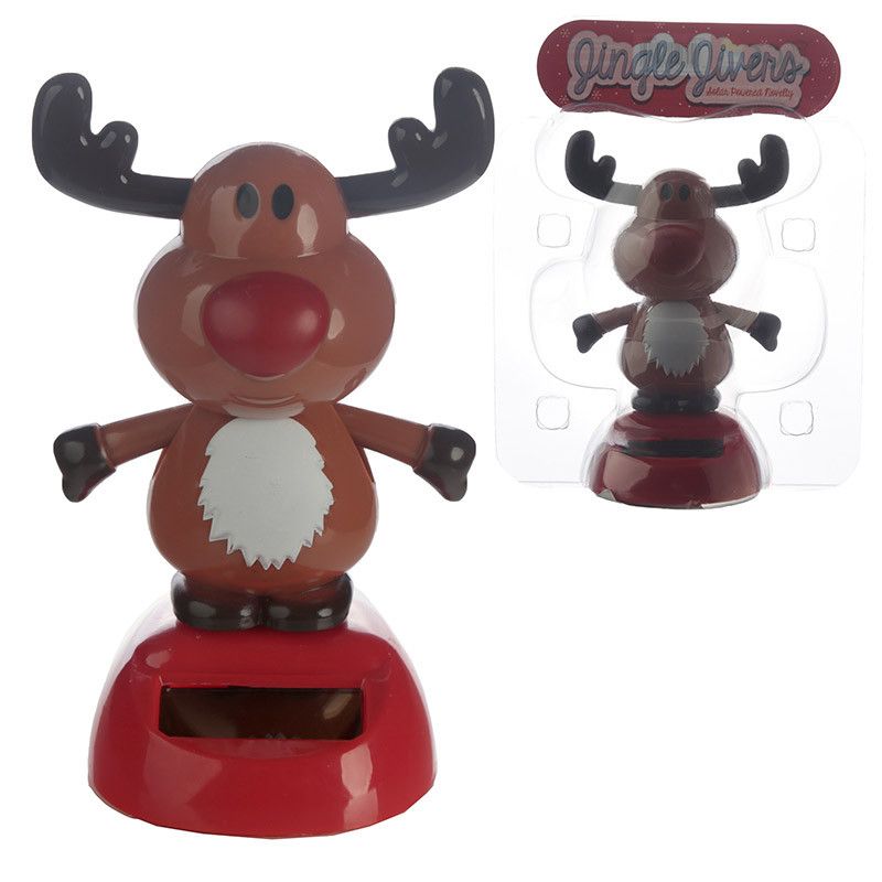 Jingle Jivers Christmas Reindeer Solar Pal