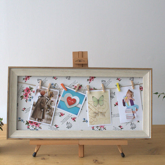 Med DIY Peg Photo Frames - Floral