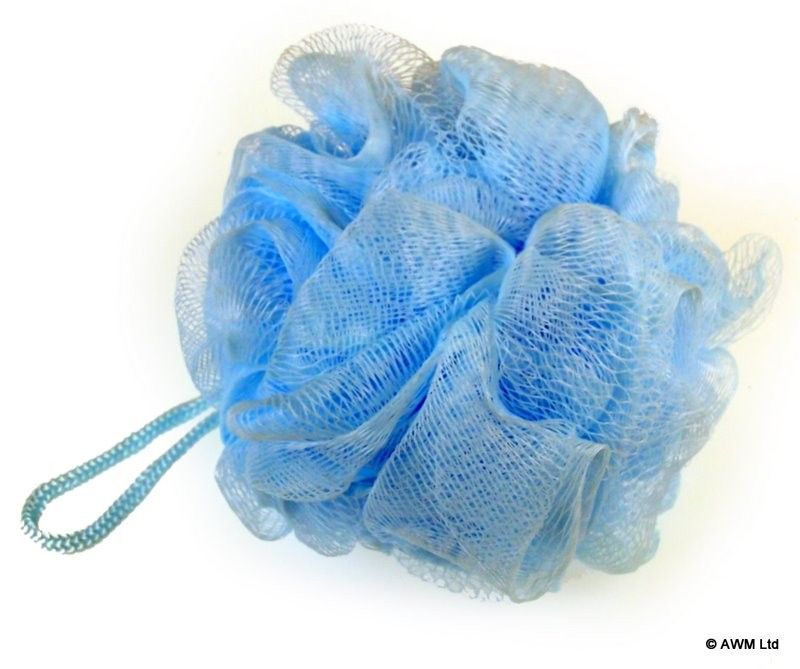 Shower Scrunchies - Baby Blue