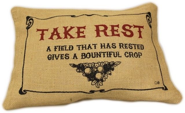 Washed Jute Cover 38x25cm - Take Rest