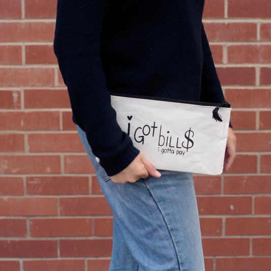 Get Organised Pouch - I Got Bills (I gotta pay)