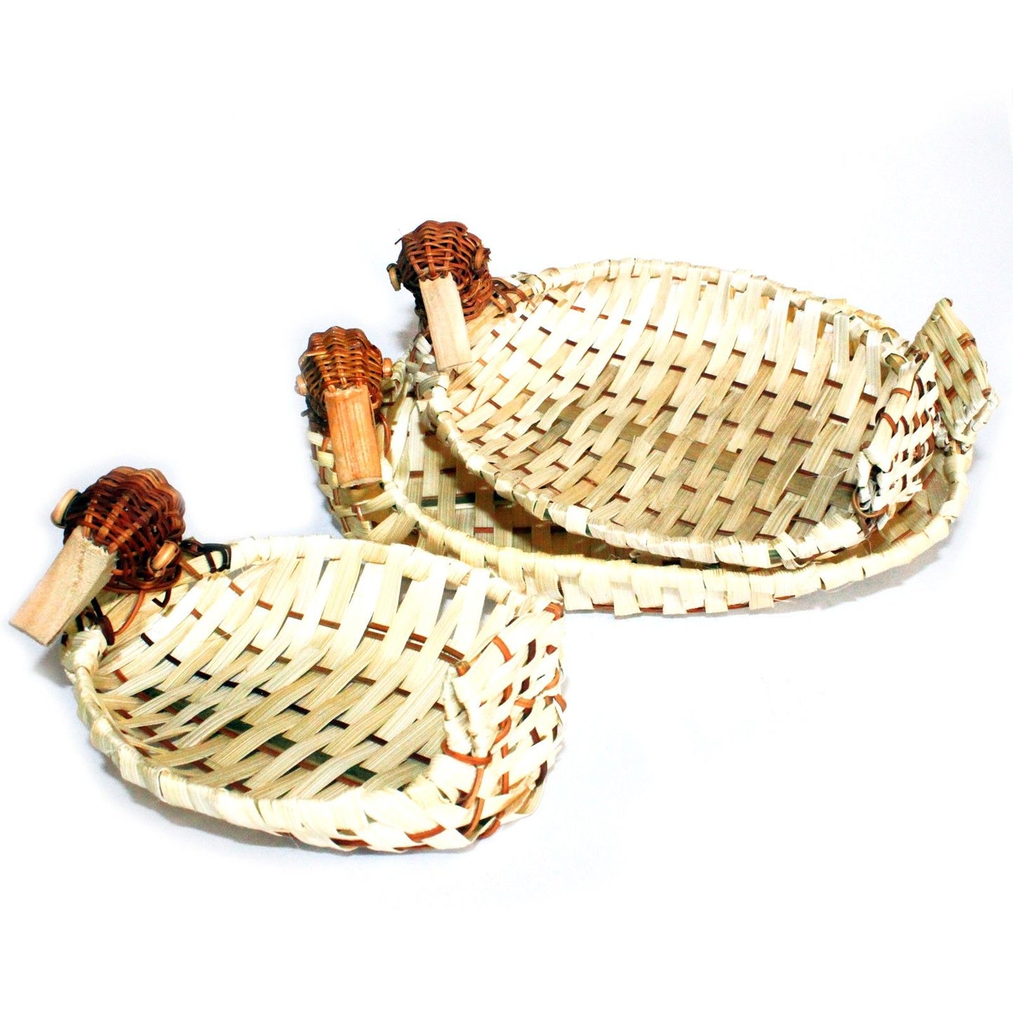Village Baskets - Set of 3 Duck Baskets