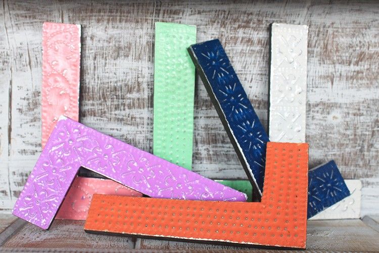 Letter "L" - Assorted Colours - 15cm