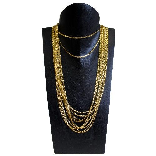 Gold Coated Curb Chain - Classic Link