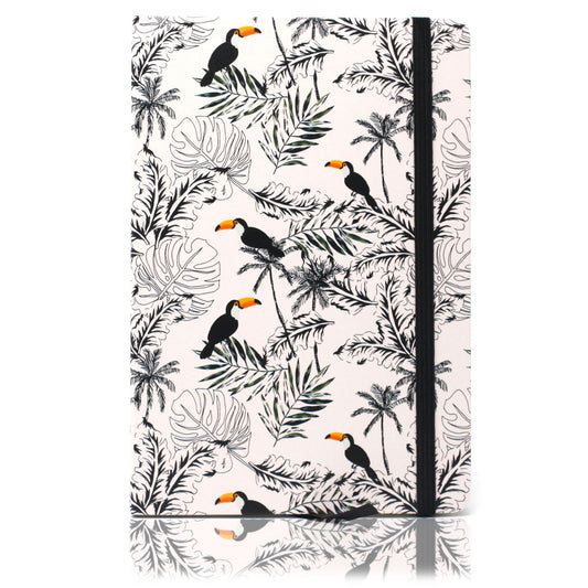 Cool A5 Notebook - Assorted Designs - Vintage Tropical