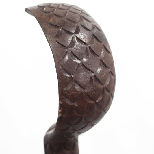 Walking Stick - Snake With Carved Body