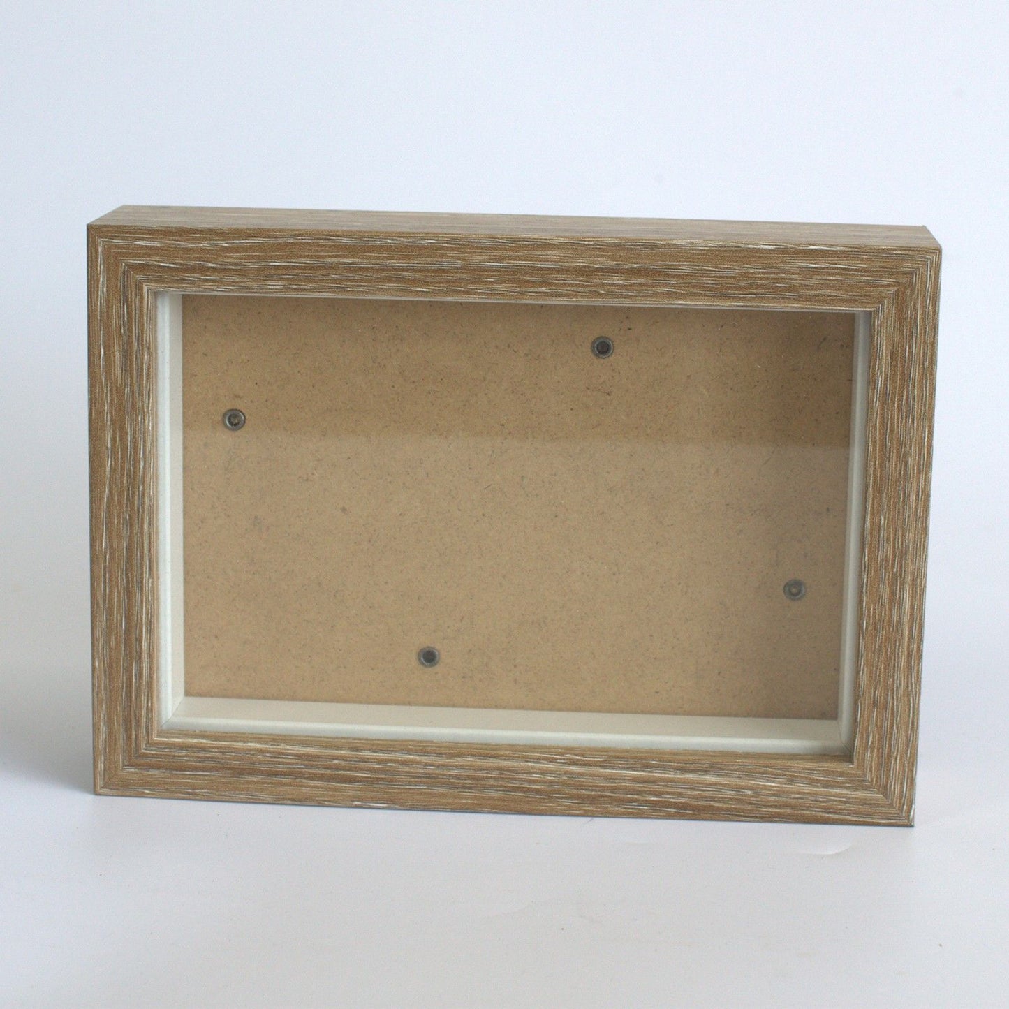Deep Box Frame - Brown Brush - 4x6 inch (Special)