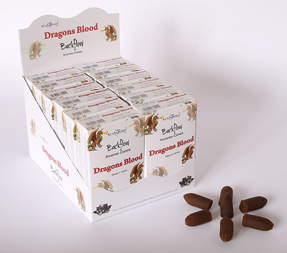 Dragons Blood Back Flow Incense Cone