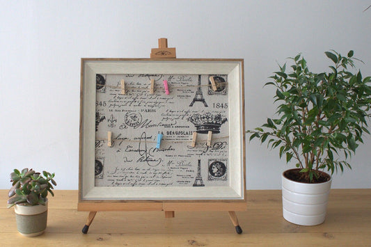 Small DIY Peg Photo Frames - Paris