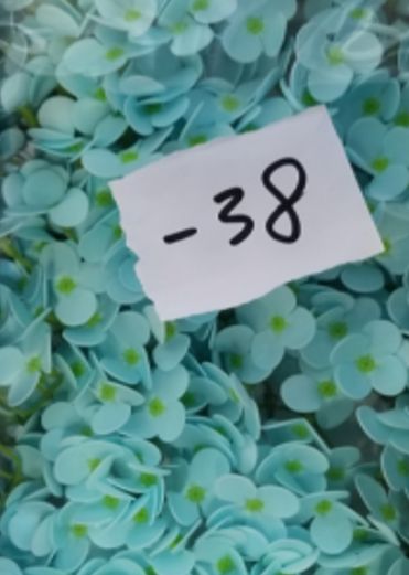 Craft Soap Flowers - Hyacinth Bean - Baby Blue