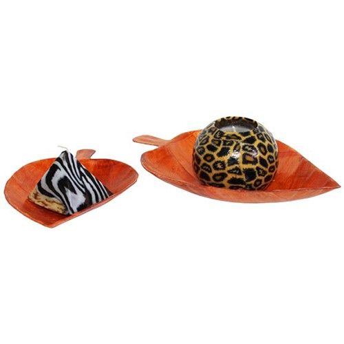 Sm Cottonwood Leaf Shaped Baskets - 15cm