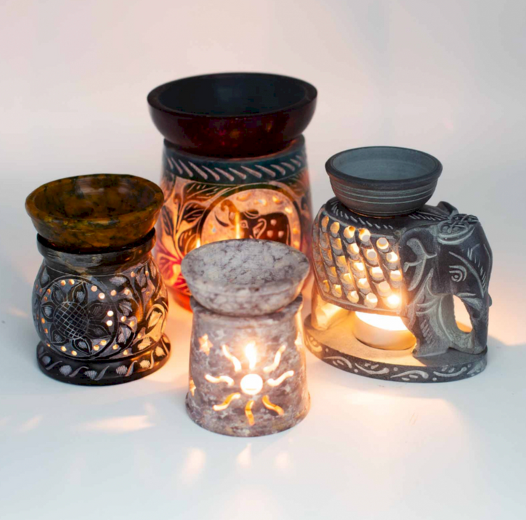 Soapstone Oil Burners